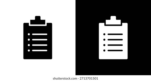 Clipboard icon design vector collection. flat icons.