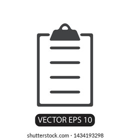 clipboard icon design, vector eps10