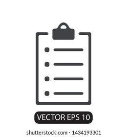 clipboard icon design, vector eps10