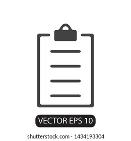clipboard icon design, vector eps10