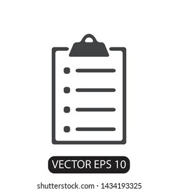 clipboard icon design, vector eps10