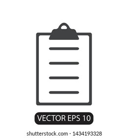 clipboard icon design, vector eps10
