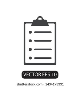 clipboard icon design, vector eps10
