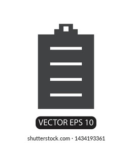 clipboard icon design, vector eps10