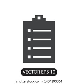 clipboard icon design, vector eps10