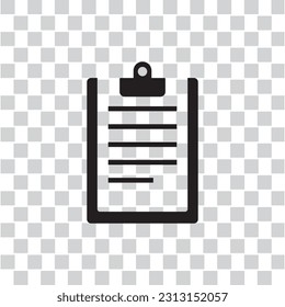 clipboard icon , document icon vector