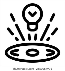Clipboard Icon element for design