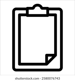 Clipboard Icon Element For Design