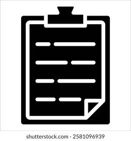 Clipboard Icon Element For Design