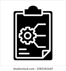 Clipboard Icon Element For Design