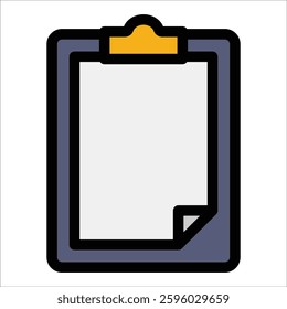 Clipboard Icon Element For Design