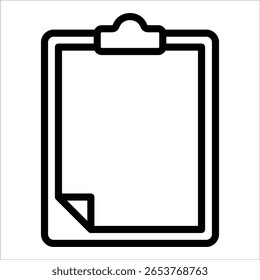Elemento de icono de Portapapeles para el diseño