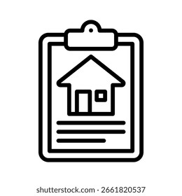 Clipboard Icon Element For Design