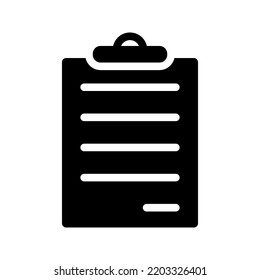 Clipboard icon. File sign. vector illustration