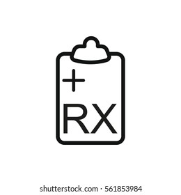clipboard icon illustration isolated vector sign symbol