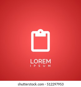 clipboard icon. clipboard logo
