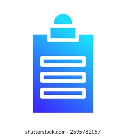 Clipboard Icon for Notes and Task Management