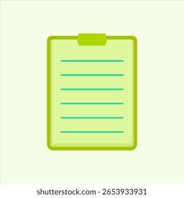 Icono de Portapapeles. Icono relacionado con Elementos de diseño. Adecuado para Sitio web, App, interfaces de usuario, elemento, imprimible, etc. Estilo de icono plano. Diseño de Vector simple editable