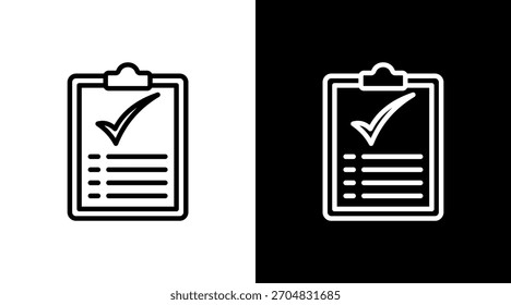 Portapapeles con diseño de conjunto de iconos