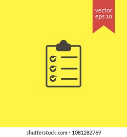 clipboard. clipboard icon. sign design. Vector EPS 10