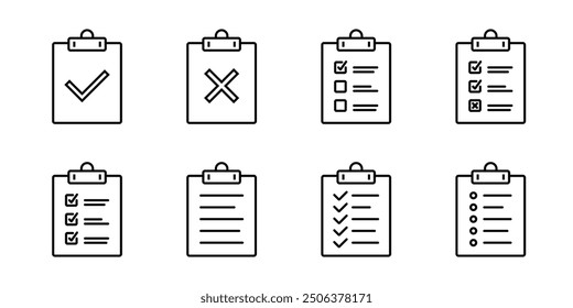 Clipboard Icon Stock Illustrations, Royalty-Free Vector Graphics and Clip Art