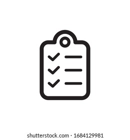 Clipboard Icon In Trendy  Design Vector Eps 10