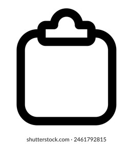 Clipboard icon for uiux, web, app, infographic, etc