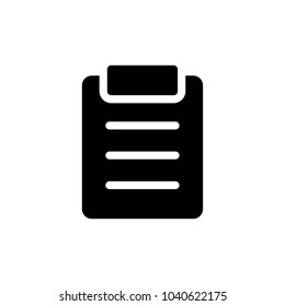 Clipboard Icon Vector