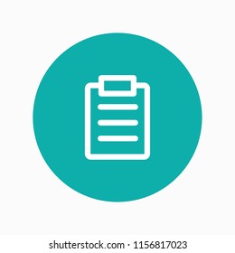 clipboard icon vector