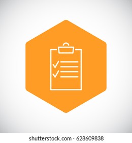 Clipboard icon Vector.