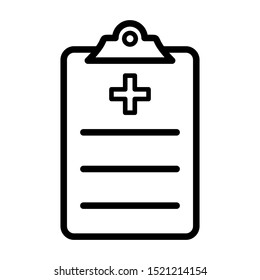 Clipboard icon vector design template