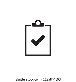 Clipboard icon vector design template