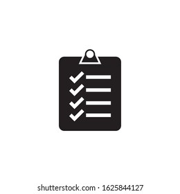 Clipboard icon vector design template