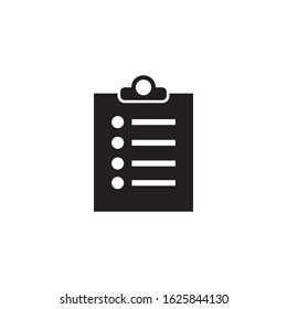 Clipboard icon vector design template