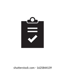 Clipboard icon vector design template