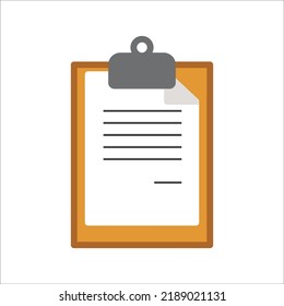 clipboard icon vector design template