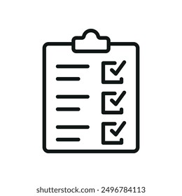 Plantillas de diseño de Vector de icono de Portapapeles Concepto simple y moderno