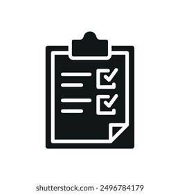 Clipboard icon vector design templates simple and modern concept
