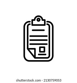 Zwischenablage-Symbol Vektor EPS10