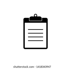 clipboard icon vector illustration - vector