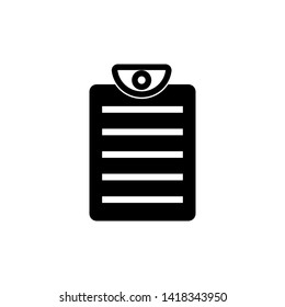 clipboard icon vector illustration - vector
