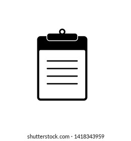 clipboard icon vector illustration - vector