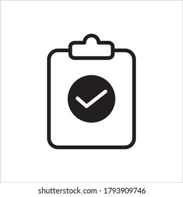 Clipboard Icon Vector Illustration Design