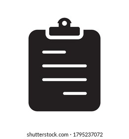 Clipboard Icon Vector Illustration Design
