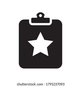 Clipboard Icon Vector Illustration Design