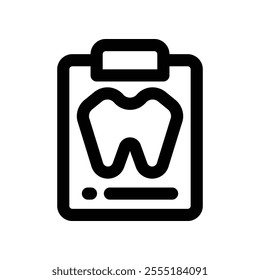 clipboard icon. vector line icon for your website, mobile, presentation, and logo design.