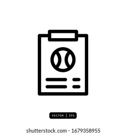 Vector de iconos del Portapapeles - Firmar o símbolo