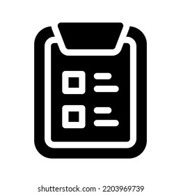 Clipboard Icon Vector Symbol Design Illustration