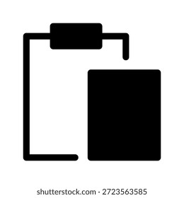 Ilustração do design do símbolo do vetor do ícone da área de transferência