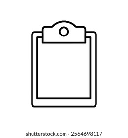 clipboard icon vector symbol isolated